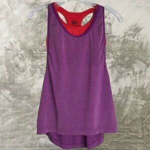 Nike Dri-Fit 2-in-1 Layered Pro Inside Loose Racerback Tank Top Size Small